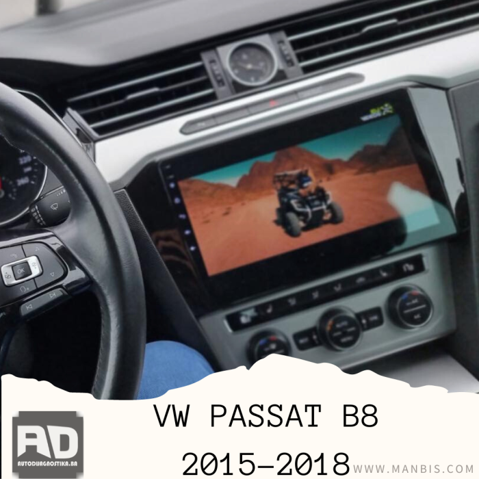 Passat B8 multimedija navigacija