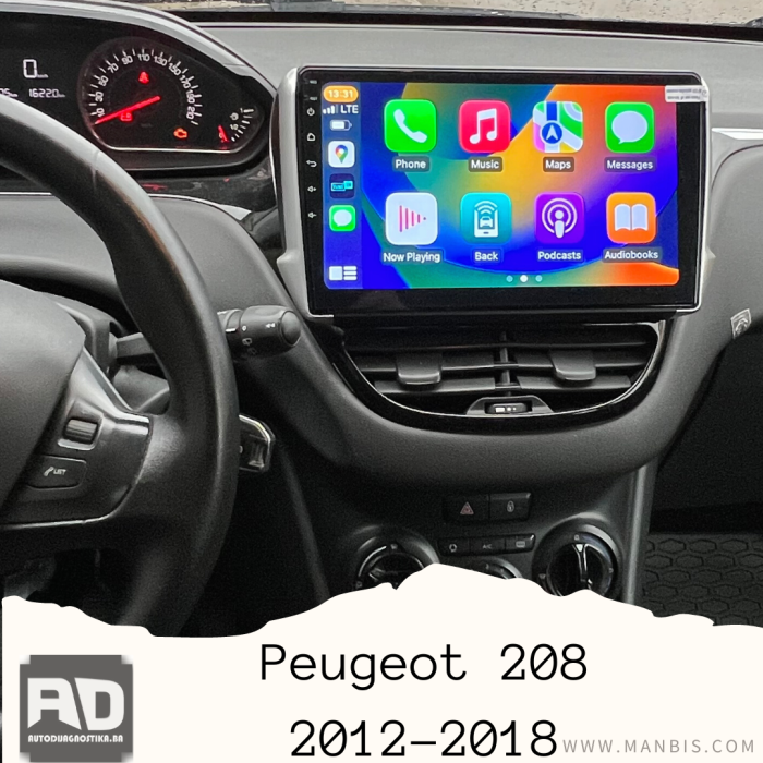 Multimedija Android Peugeot 208