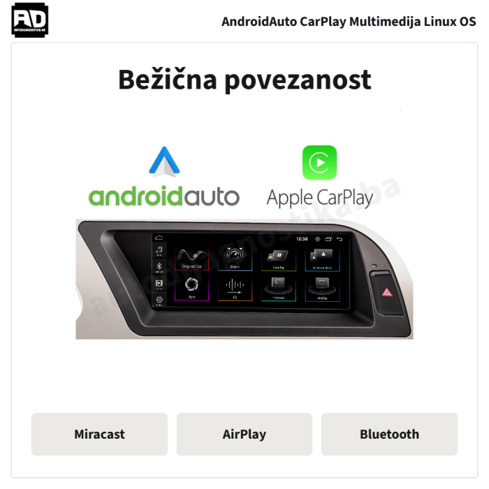Audi A4 A4L 2009-2016 8.8inch - 04-bezicna-povezanost Audi A4 A4L 2009-2016 8.8inch - 04-bezicna-povezanost