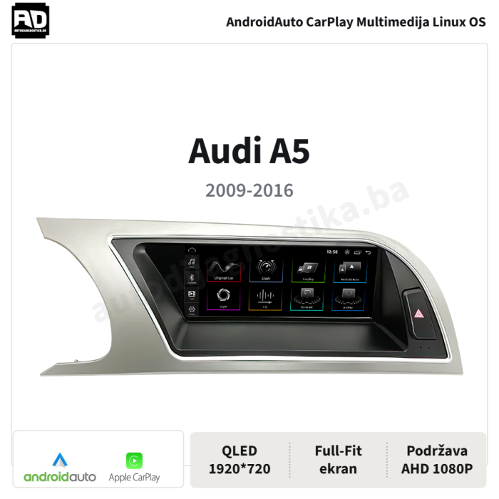 Audi A5 2009-2016 8.8inch - 01-glavna Audi A5 2009-2016 8.8inch - 01-glavna