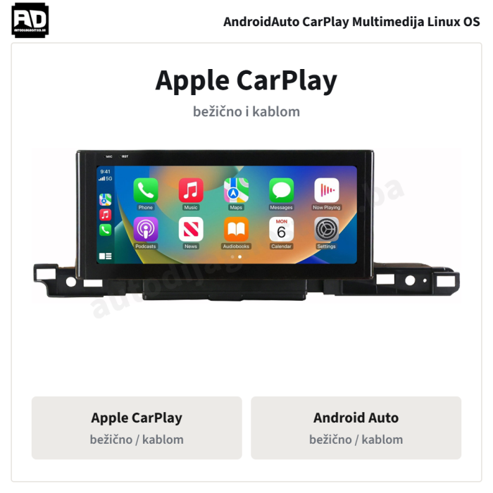 Audi A6 A6L A7 C7 2012-2018 - 03-apple-carplay Audi A6 A6L A7 C7 2012-2018 - 03-apple-carplay