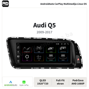 Multimedija Linux OS Audi Q5 2009-2017 8.8inch CarPlay, AndroidAuto