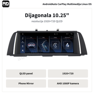 BMW 5 series F10 10.25inch – 05-specifikacije