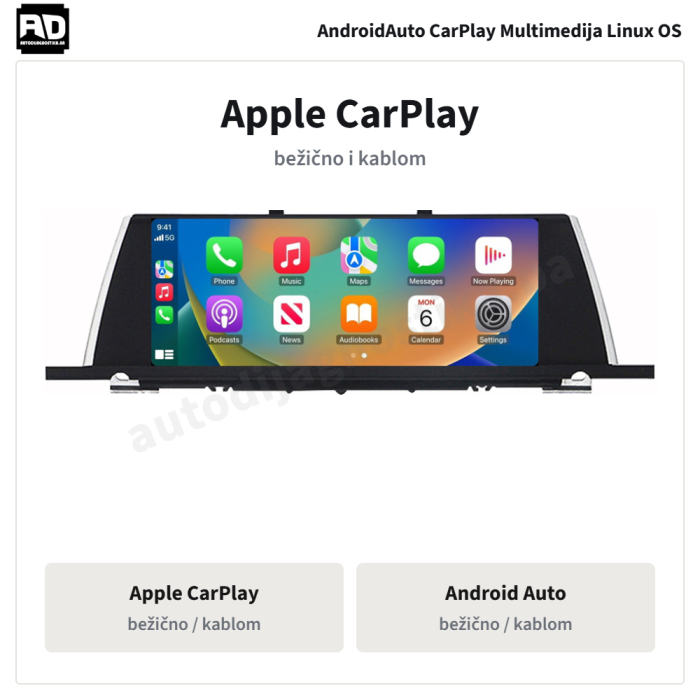 BMW 5 series GT 10.25inch - 03-apple-carplay BMW 5 series GT 10.25inch - 03-apple-carplay