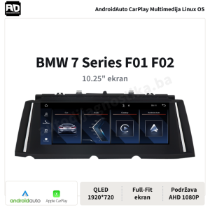 Multimedija Linux OS BMW 7 Series F01 F02 CarPlay, AndroidAuto