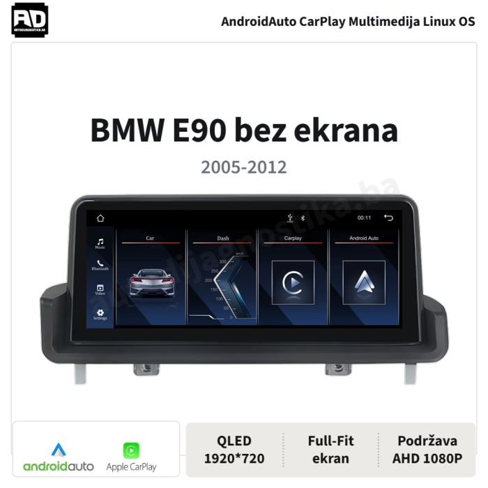 BMW E90 Without screen 05-12Y 10.25inch - 01-glavna BMW E90 Without screen 05-12Y 10.25inch - 01-glavna