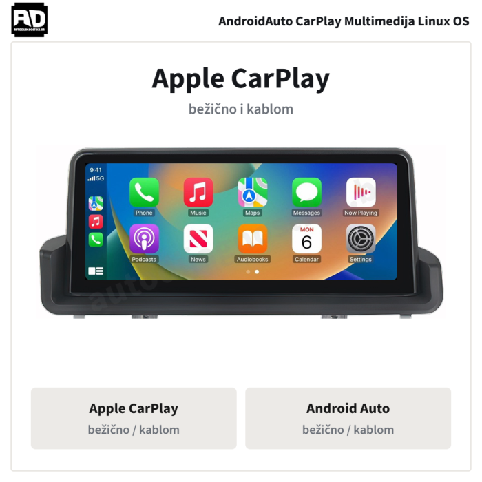 BMW E90 Without screen 05-12Y 10.25inch - 03-apple-carplay BMW E90 Without screen 05-12Y 10.25inch - 03-apple-carplay