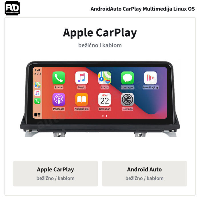 BMW X5 E70 X6 E71 2007-2012 10.25inch - 03-apple-carplay BMW X5 E70 X6 E71 2007-2012 10.25inch - 03-apple-carplay